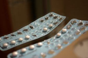 2 strips anticonceptiepillen die voor een groot gedeelte leeg zijn
