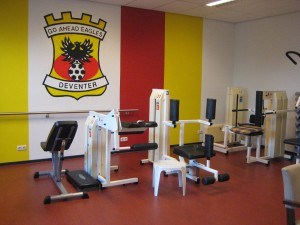 Fitnessruimte van go ahead eagles