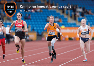 voorpagina van Kennis- en innovatieagenda sport