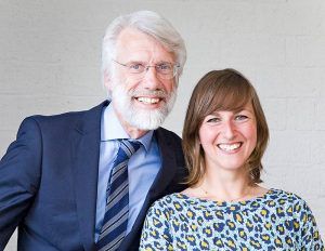 Erik Scherder (l) en Sara Galla (r)