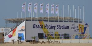 het wk hockey en beach stadion