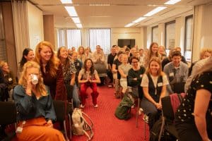 foto van deelnemers symposium